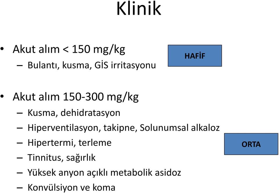 Hiperventilasyon, takipne, Solunumsal alkaloz Hipertermi,