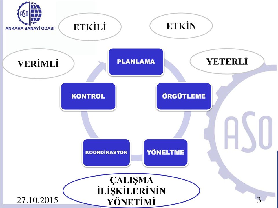 KOORDİNASYON YÖNELTME ÇALIŞMA