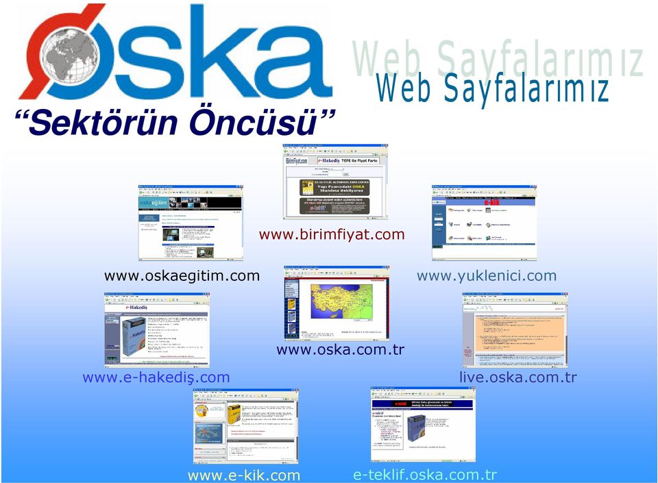 e-hakediş.com www.e-kik.com live.oska.