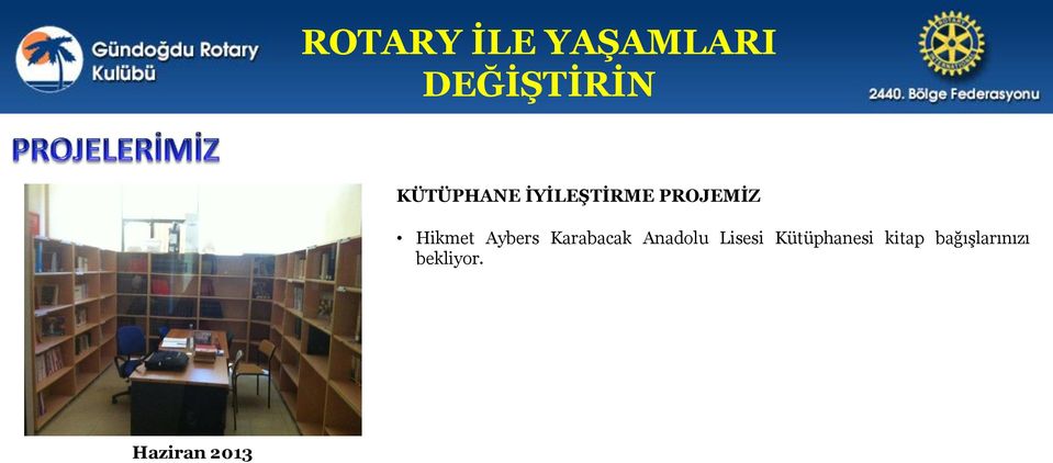 Anadolu Lisesi Kütüphanesi