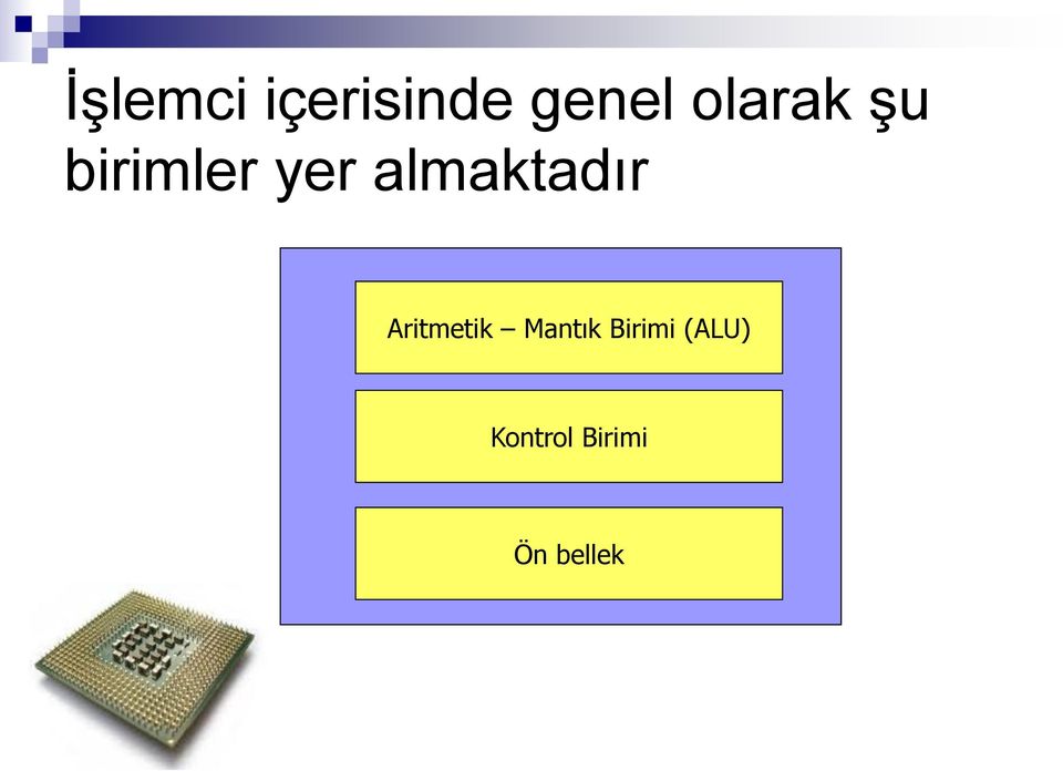 almaktadır Aritmetik Mantık