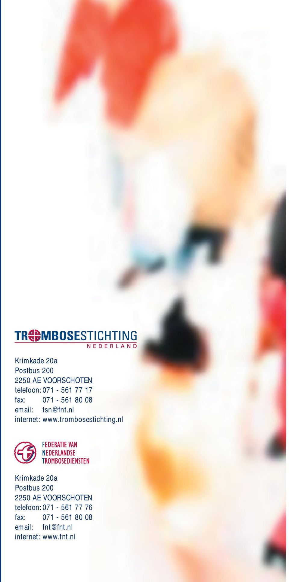 trombosestichting.nl  76 fax: 071-561 80 08 email: fnt@fnt.