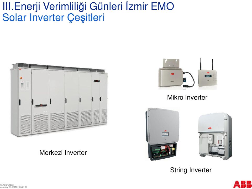 Inverter String Inverter