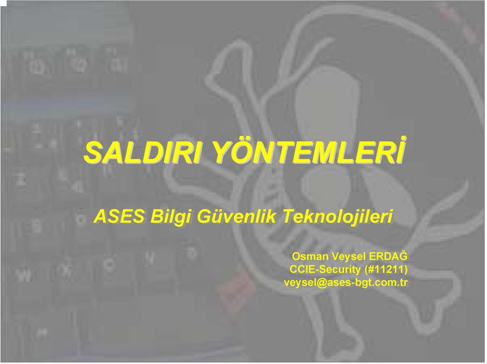 Teknolojileri Osman Veysel