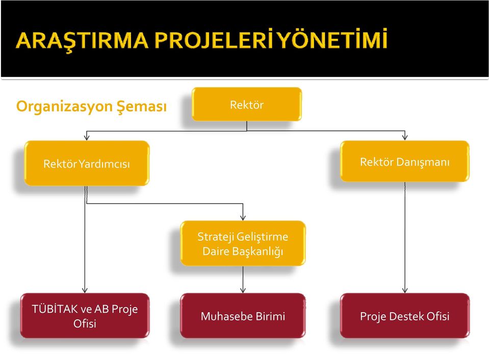 Geliştirme Daire Başkanlığı TÜBİTAK ve