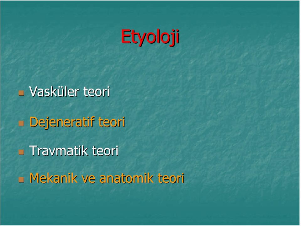 teori Travmatik