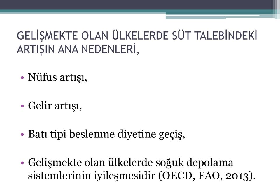 beslenme diyetine geçiş, Gelişmekte olan ülkelerde