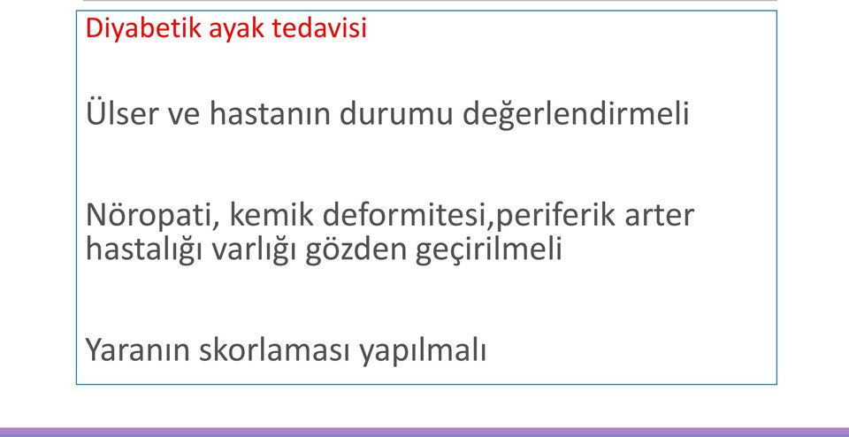 deformitesi,periferik arter hastalığı