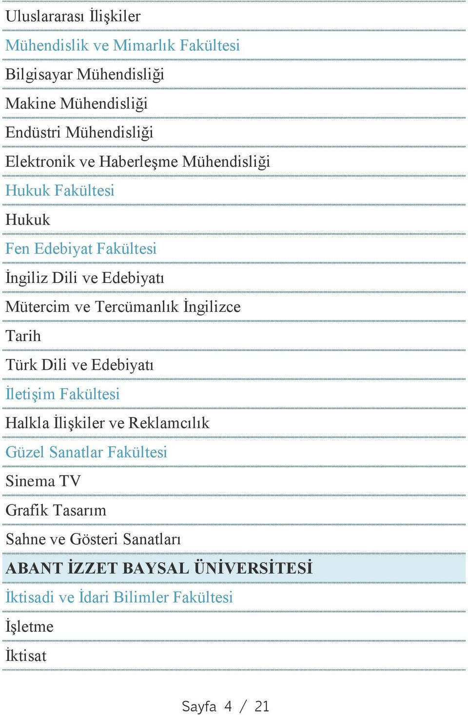 Halkla İlişkiler ve Reklamcılık Güzel Sanatlar Fakültesi Sinema TV Grafik