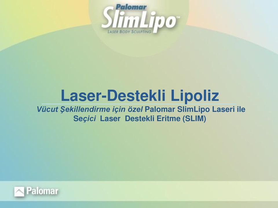 Palomar SlimLipo Laseri ile