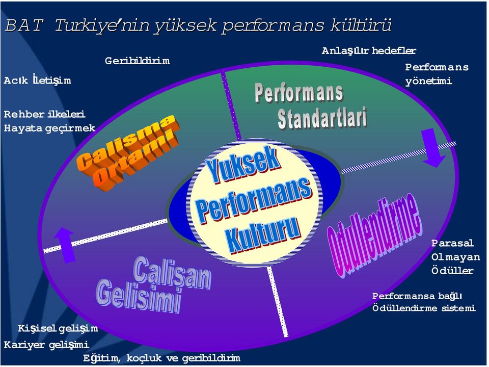 Hayata geçirmek Parasal Ol mayan Ö düller Performansa bağlı