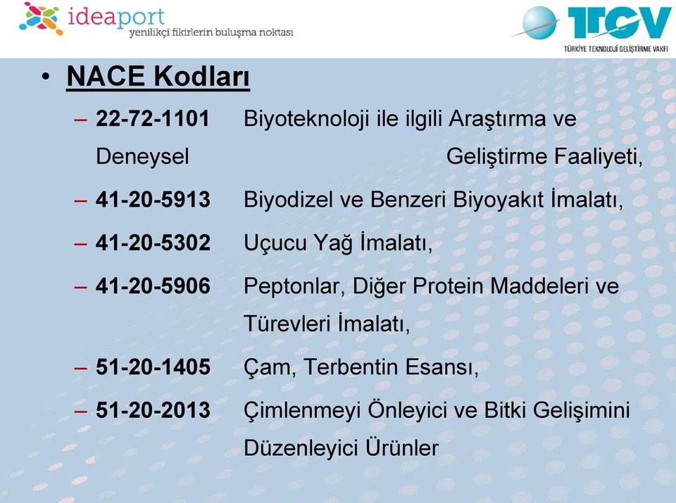 İmalatı, 41-20-5906 Peptonlar, Diğer Protein Maddeleri ve Türevleri İmalatı,