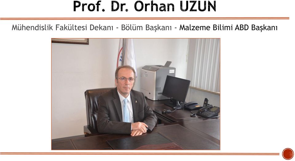 Bölüm Başkanı -