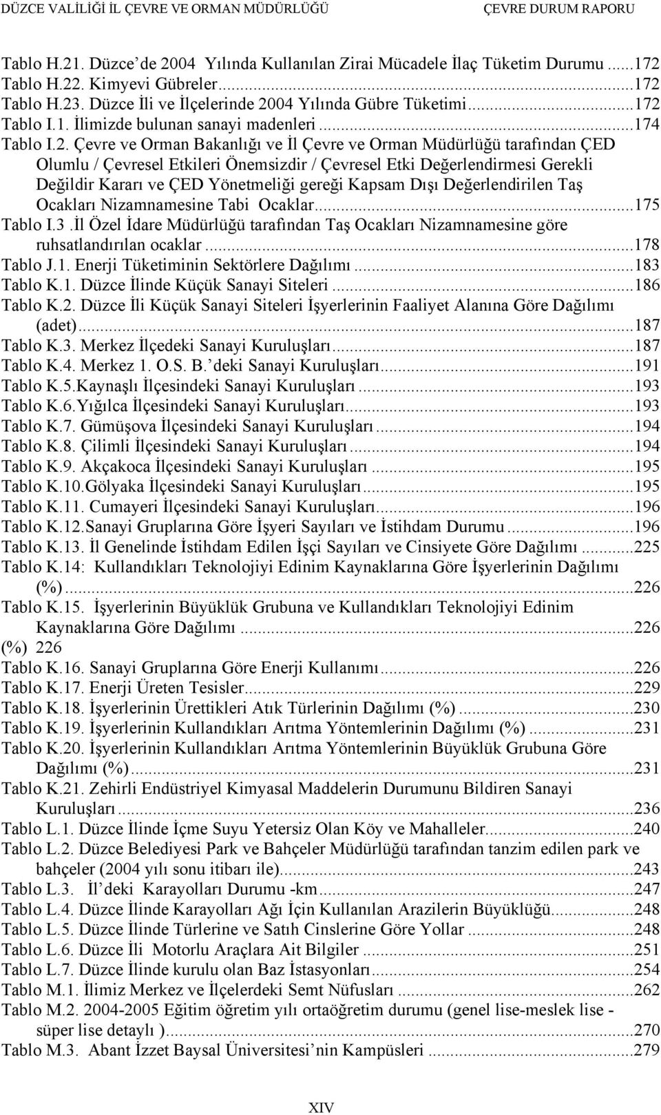 Çevre ve Orman Bakanlığı ve İl Çevre ve Orman Müdürlüğü tarafından ÇED Olumlu / Çevresel Etkileri Önemsizdir / Çevresel Etki Değerlendirmesi Gerekli Değildir Kararı ve ÇED Yönetmeliği gereği Kapsam