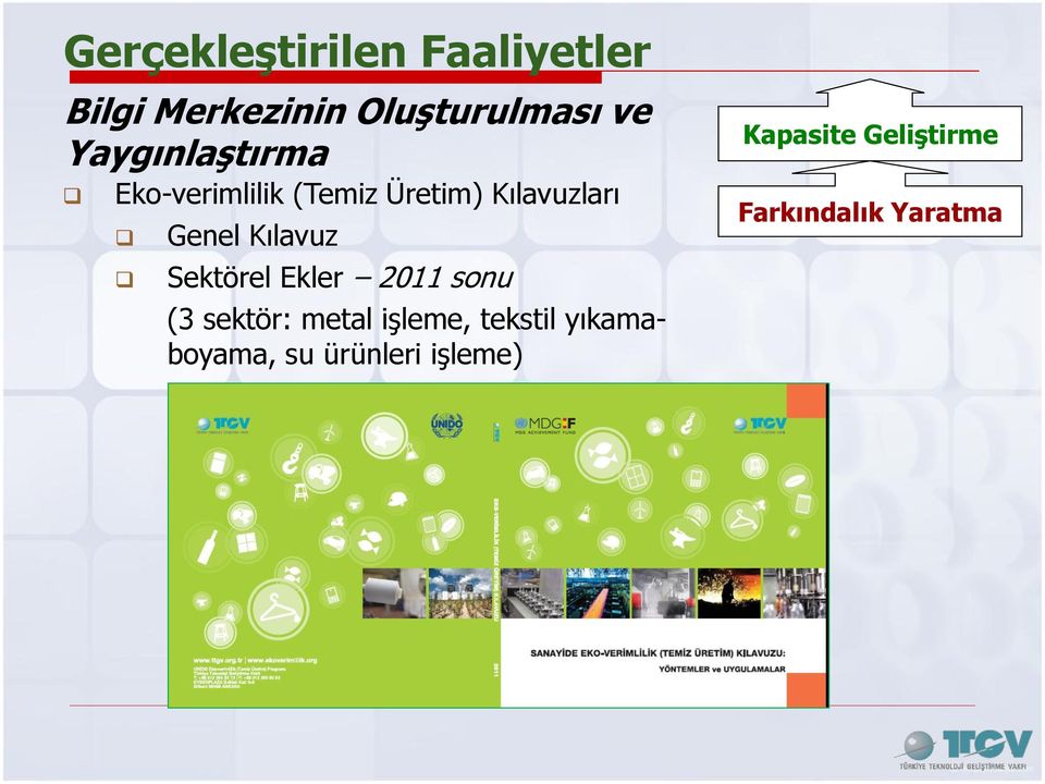 Kılavuz Sektörel Ekler 2011 sonu (3 sektör: metal işleme, tekstil