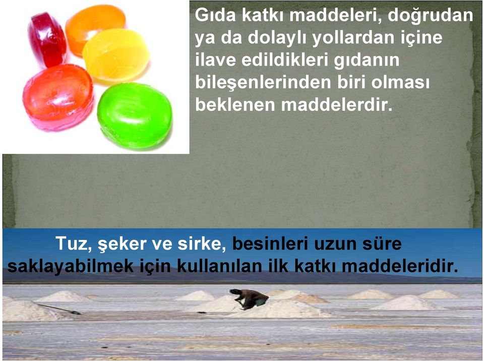 olması beklenen maddelerdir.