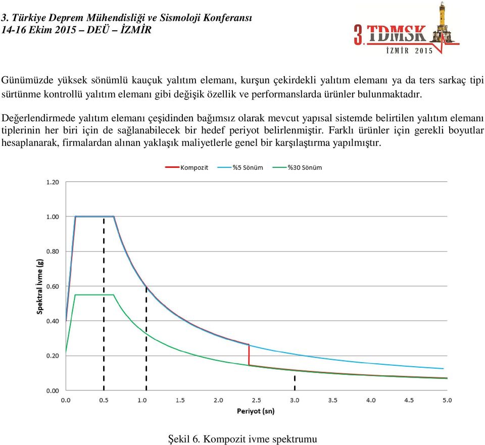 Değerlendirmede yalıtım elemanı çeşidinden bağımsız olarak mevcut yapısal sistemde belirtilen yalıtım elemanı tiplerinin her biri için de