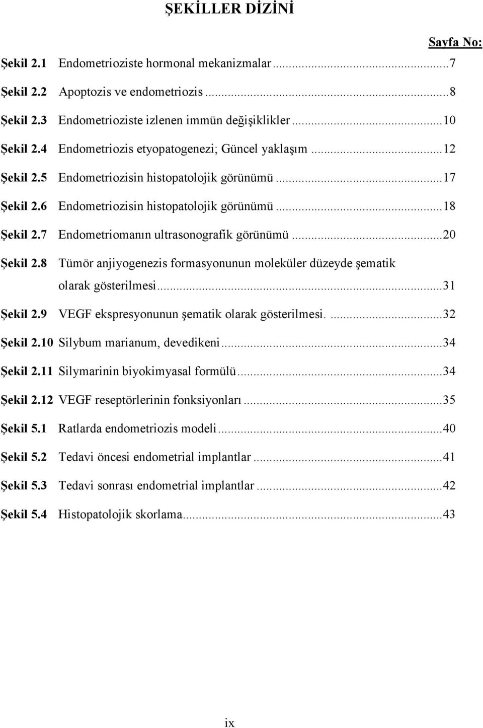 7 Endometriomanın ultrasonografik görünümü...20 Şekil 2.8 Tümör anjiyogenezis formasyonunun moleküler düzeyde şematik olarak gösterilmesi...31 Şekil 2.