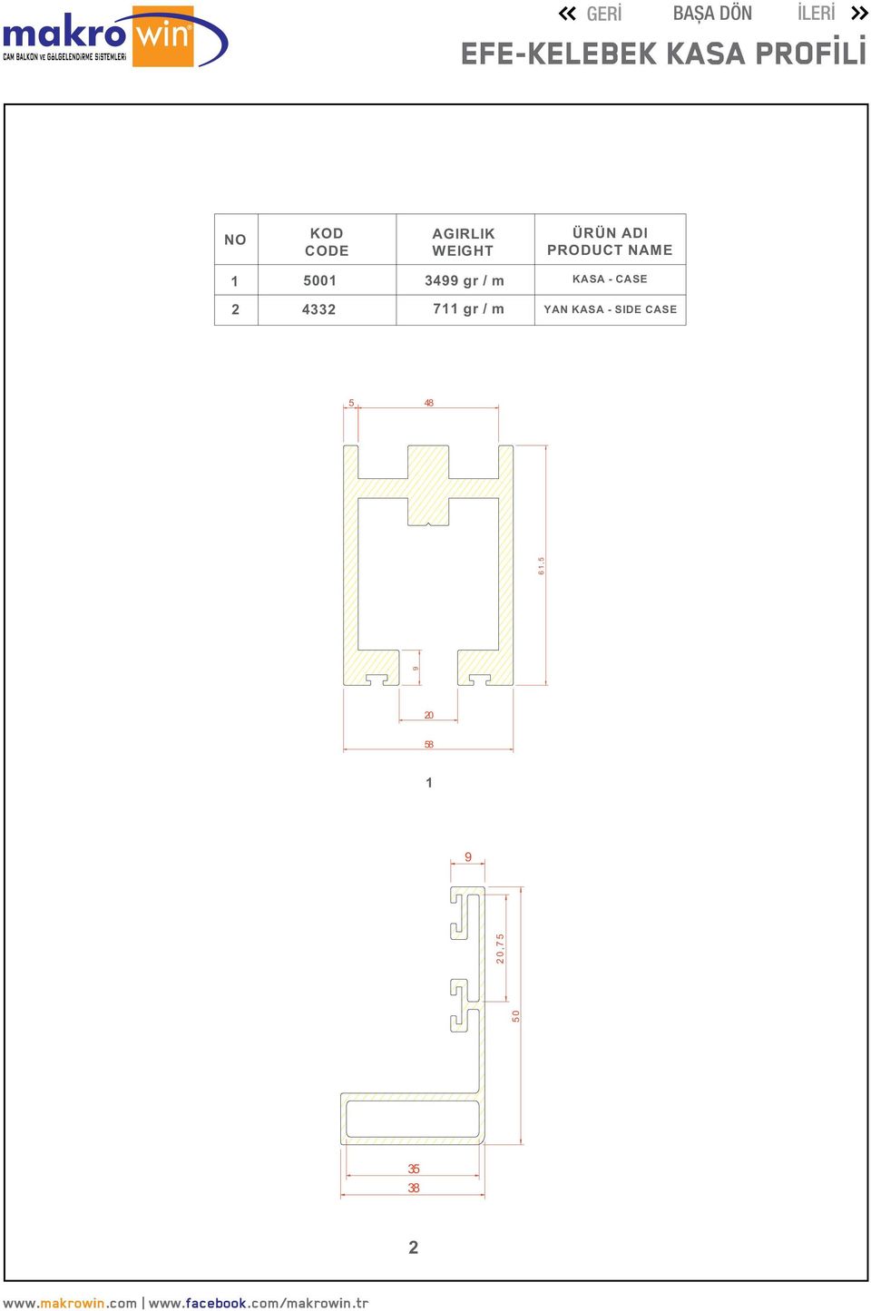 NAME 00 gr / m KASA CASE gr / m YAN KASA SIDE CASE,