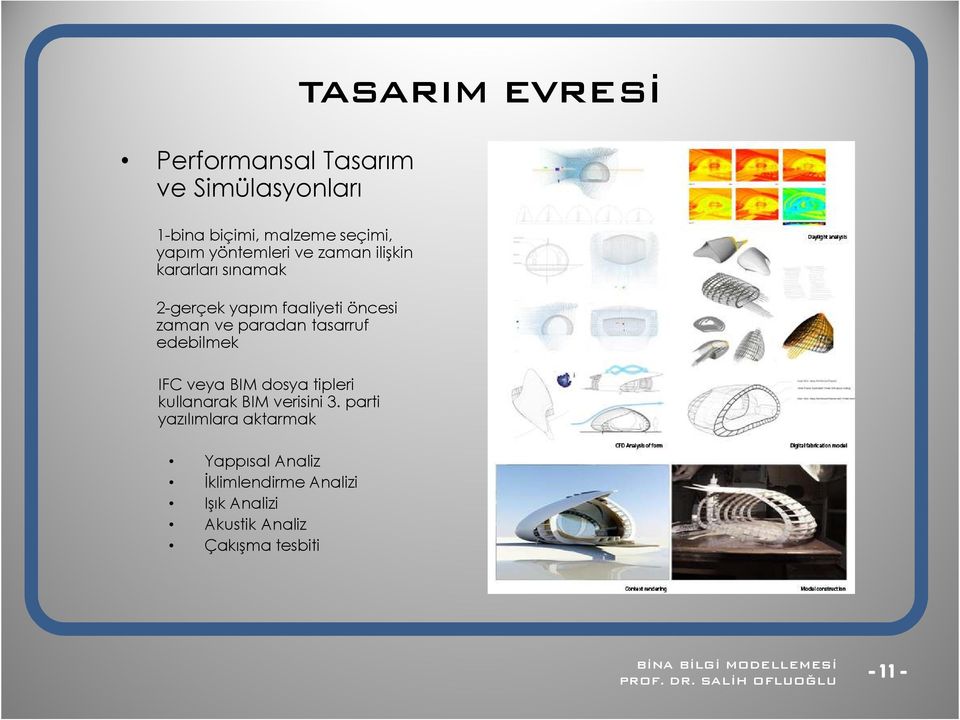 edebilmek IFC veya BIM dosya tipleri kullanarak BIM verisini 3.