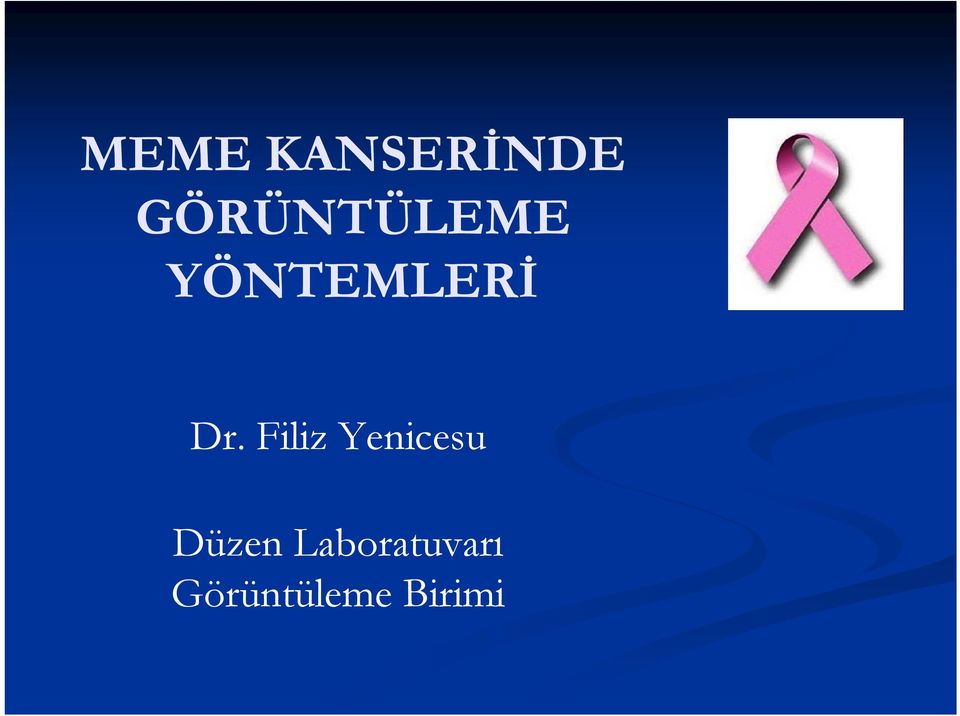 Dr. Filiz Yenicesu