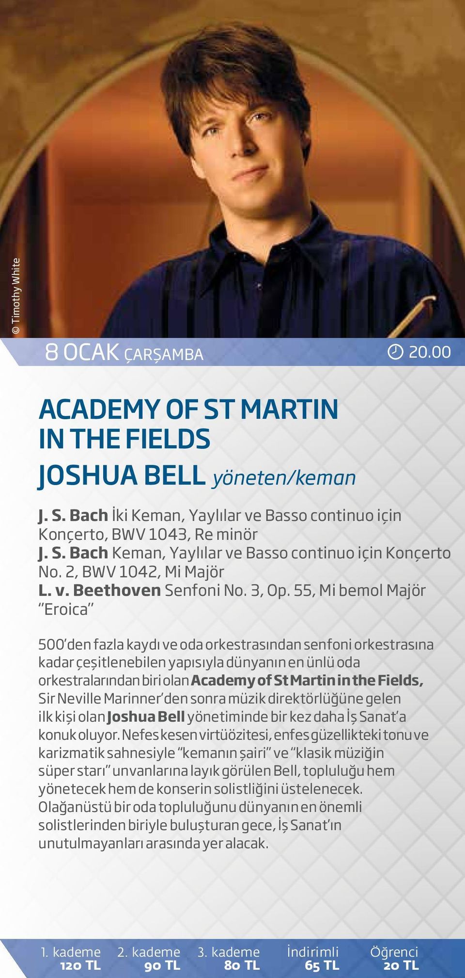 55, Mi bemol Majör Eroica 500 den fazla kaydı ve oda orkestrasından senfoni orkestrasına kadar çeşitlenebilen yapısıyla dünyanın en ünlü oda orkestralarından biri olan Academy of St Martin in the