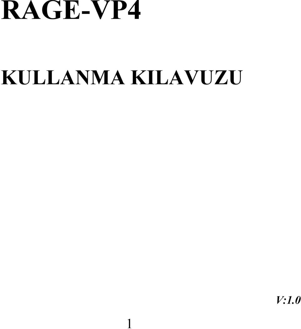 KILAVUZU