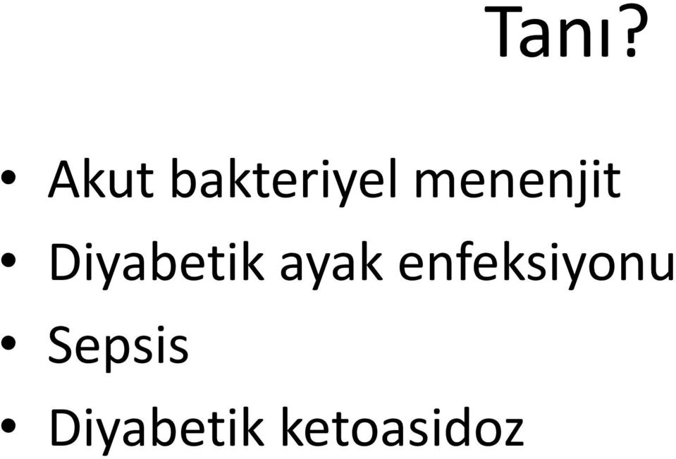 ayak enfeksiyonu