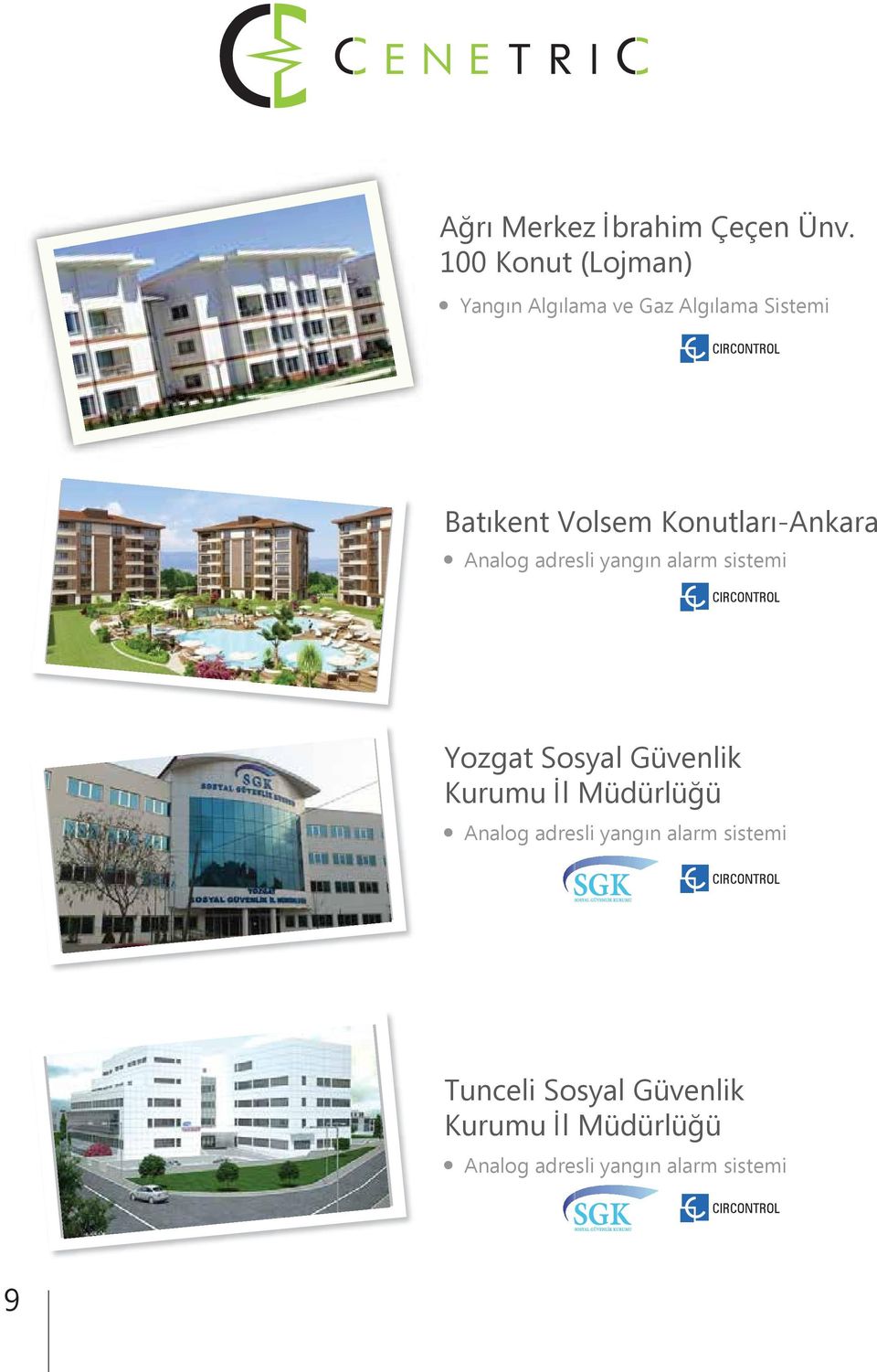 Sistemi Batıkent Volsem Konutları-Ankara Yozgat