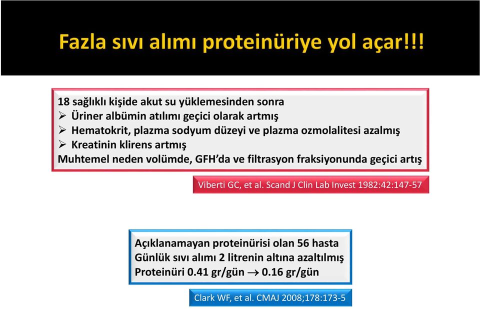 fraksiyonunda geçici artış Viberti GC, et al.