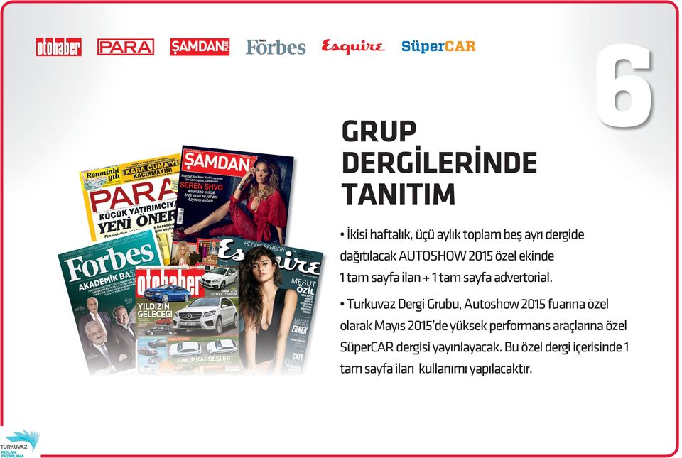 Turkuvaz Dergi Grubu, Autoshow 2015 fuarına özel olarak Mayıs 2015 de yüksek performans