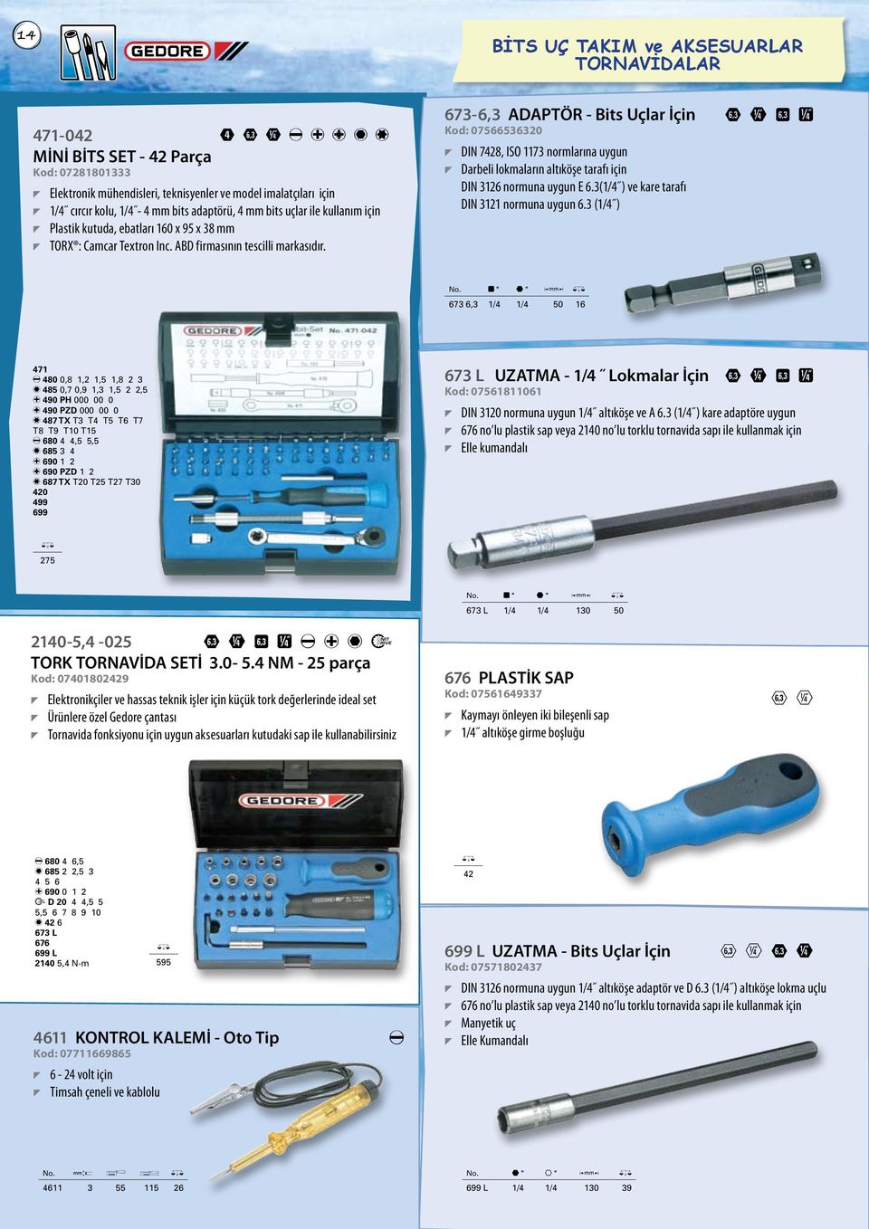 TORX : Camcar Textron Inc. ABD firmasının tescilli markasıdır.