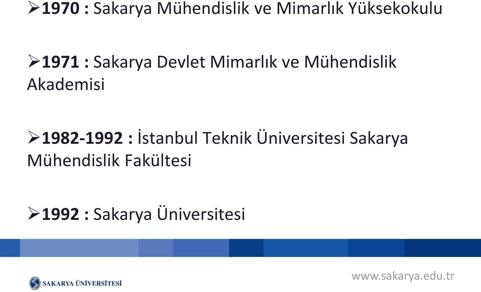 Akademisi 1982-1992 : İstanbul Teknik Üniversitesi