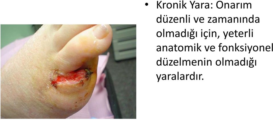 yeterli anatomik ve