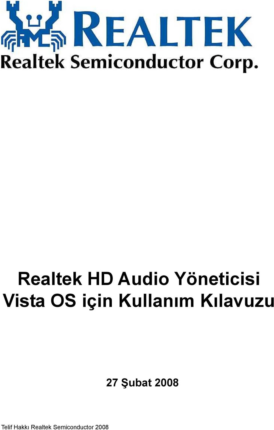 Kılavuzu 27 Şubat 2008