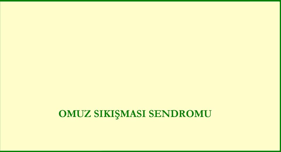 SENDROMU