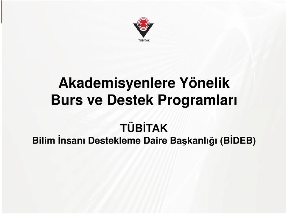 Programları Bilim İnsanı