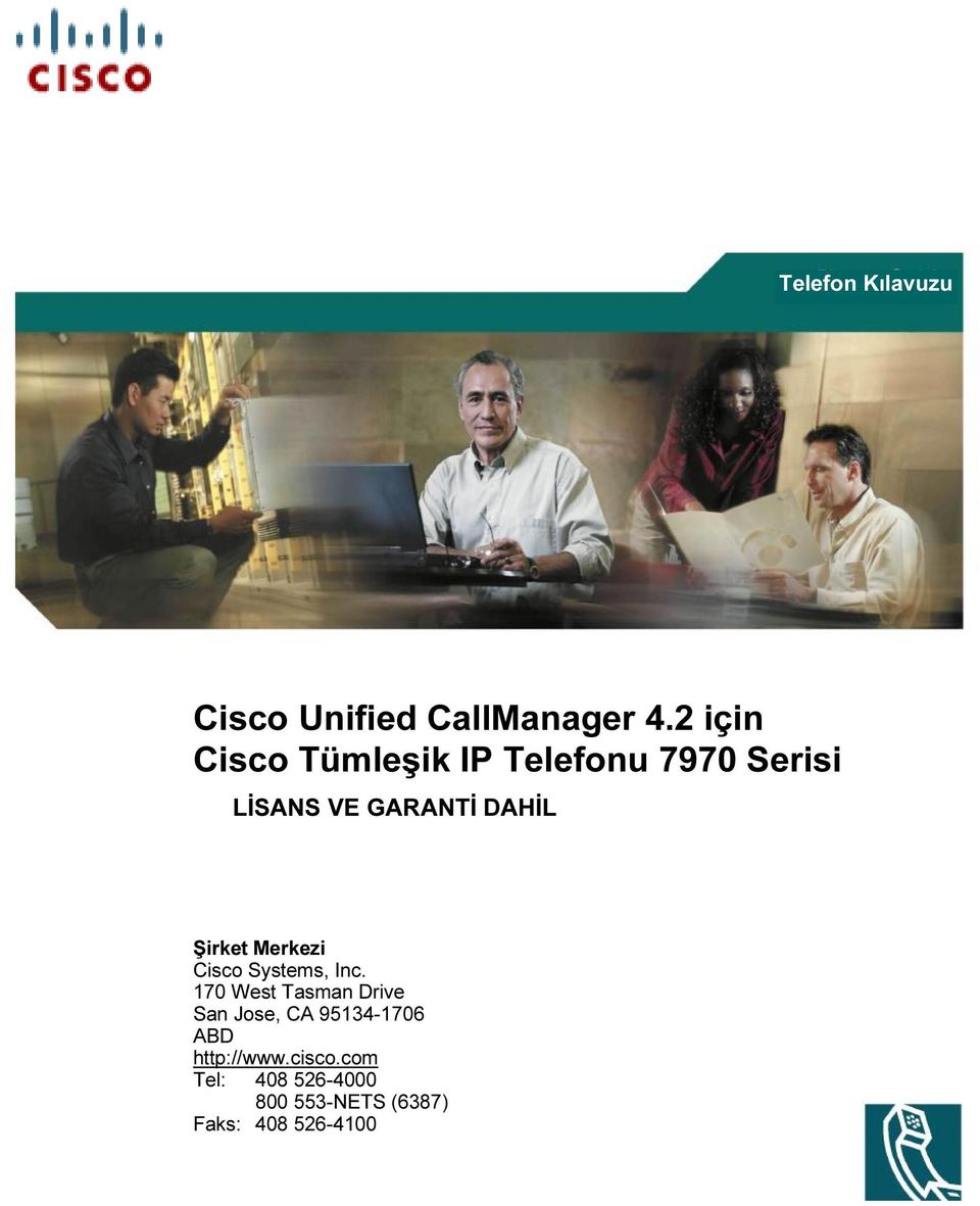 Şirket Merkezi Cisco Systems, Inc.