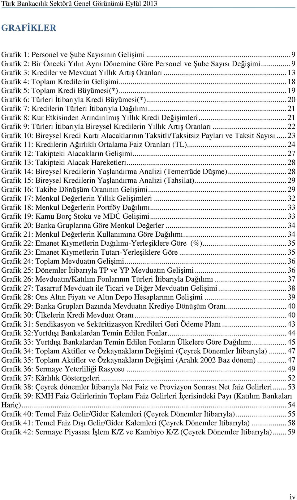 .. 21 Grafik 8: Kur Etkisinden Arındırılmış Yıllık Kredi Değişimleri... 21 Grafik 9: Türleri İtibarıyla Bireysel Kredilerin Yıllık Artış Oranları.