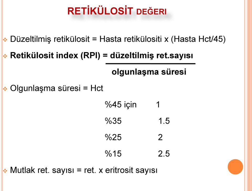 düzeltilmiş ret.