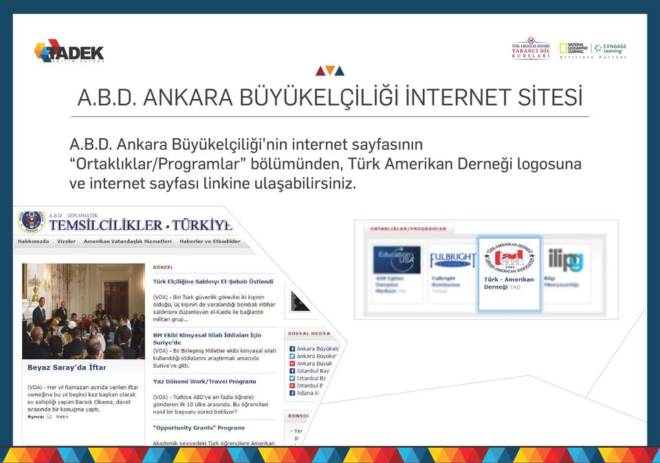 Büyükelçiliği nin internet sayfasının