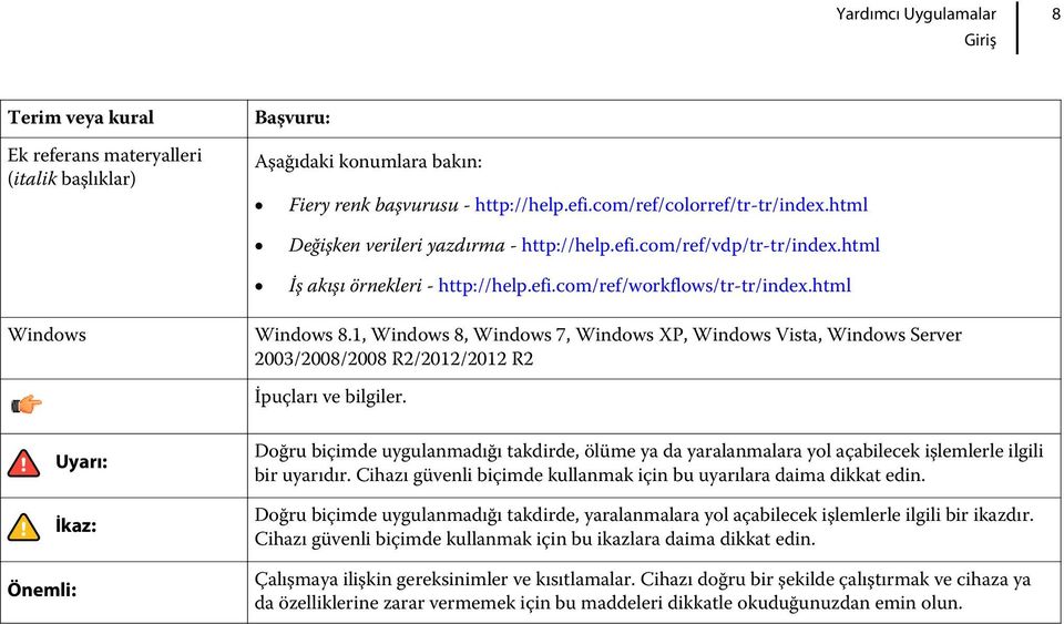 1, Windows 8, Windows 7, Windows XP, Windows Vista, Windows Server 2003/2008/2008 R2/2012/2012 R2 İpuçları ve bilgiler.