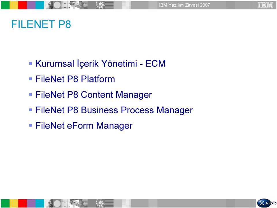 Content Manager FileNet P8 Business