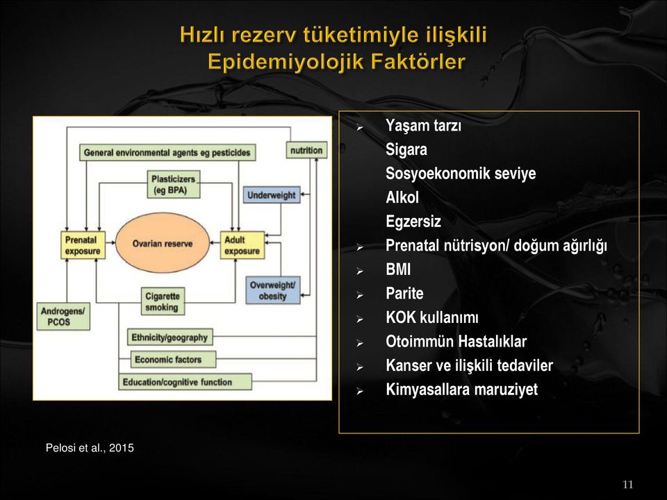 Parite KOK kullanımı Otoimmün Hastalıklar Kanser ve