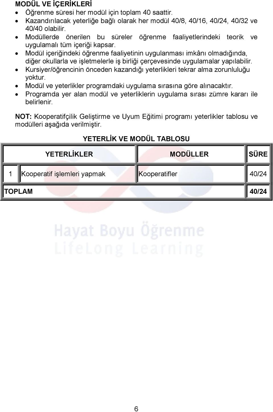 Modül içeriğindeki öğrenme faaliyetinin uygulanması imkânı olmadığında, diğer okullarla ve işletmelerle iş birliği çerçevesinde uygulamalar yapılabilir.