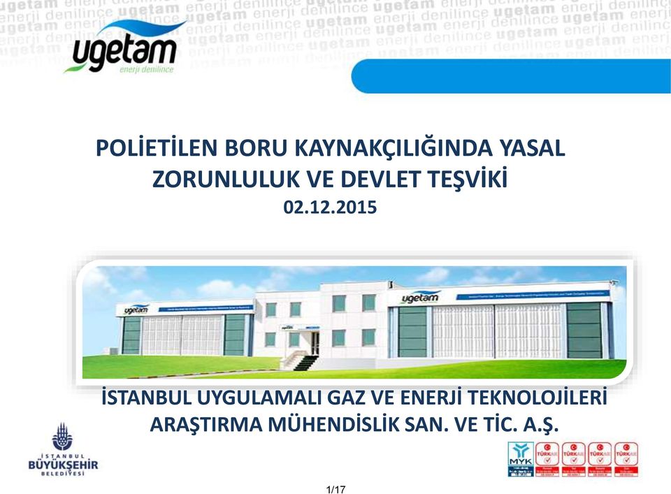 2015 İSTANBUL UYGULAMALI GAZ VE ENERJİ