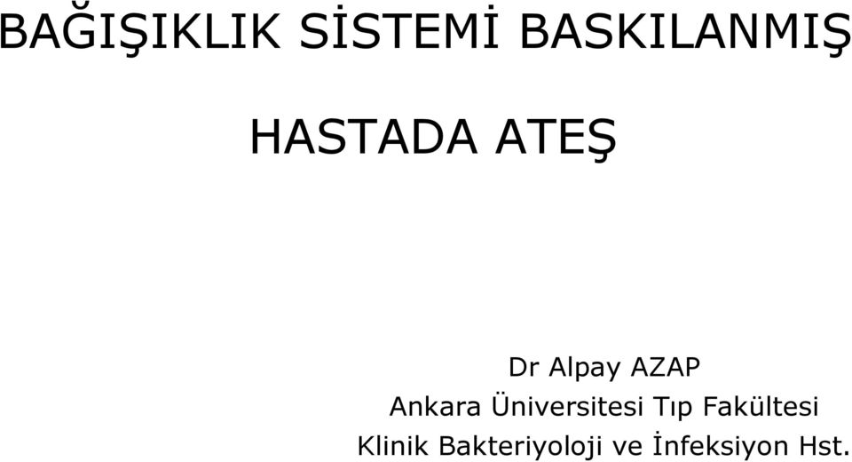 Ankara Üniversitesi Tıp