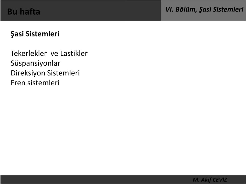 Süspansiyonlar Direksiyon