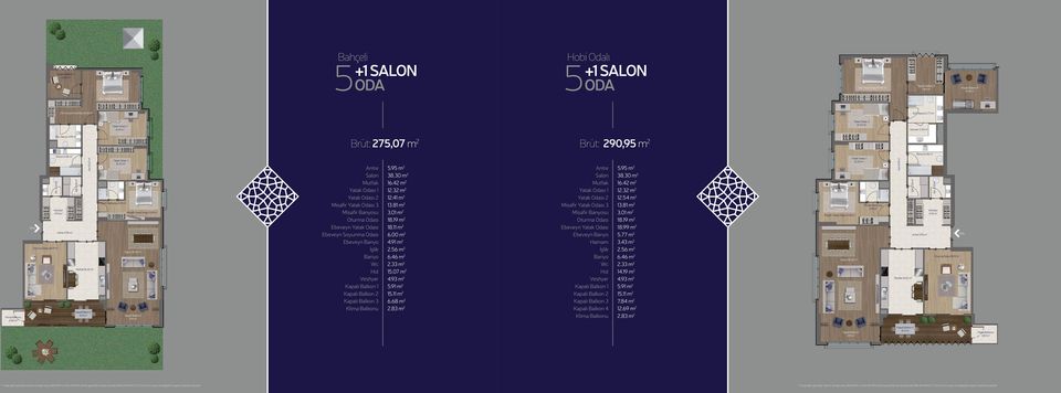 56 m 2 Hol 15.07 m 2 Mutfak 16.42 m 2 12.32 m 2 Misafir Banyosu 3.01 m 2 Misafir 3.81 m 2 Salon 38.30 m 2 15.11 m Klima Balkonu 2 5.91 m 2.