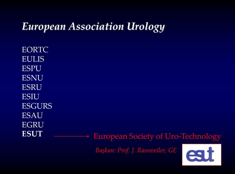 EGRU ESUT European Society of